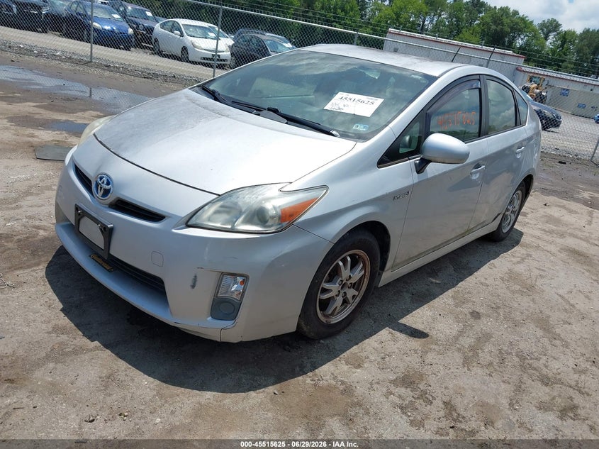 2011 Toyota Prius VIN JTDKN3DU9B0285390 IAAI salvage auction — NORMAL WEAR, Clear (Virginia), sold $1,475 on 2026-07-17 (photo 2)
