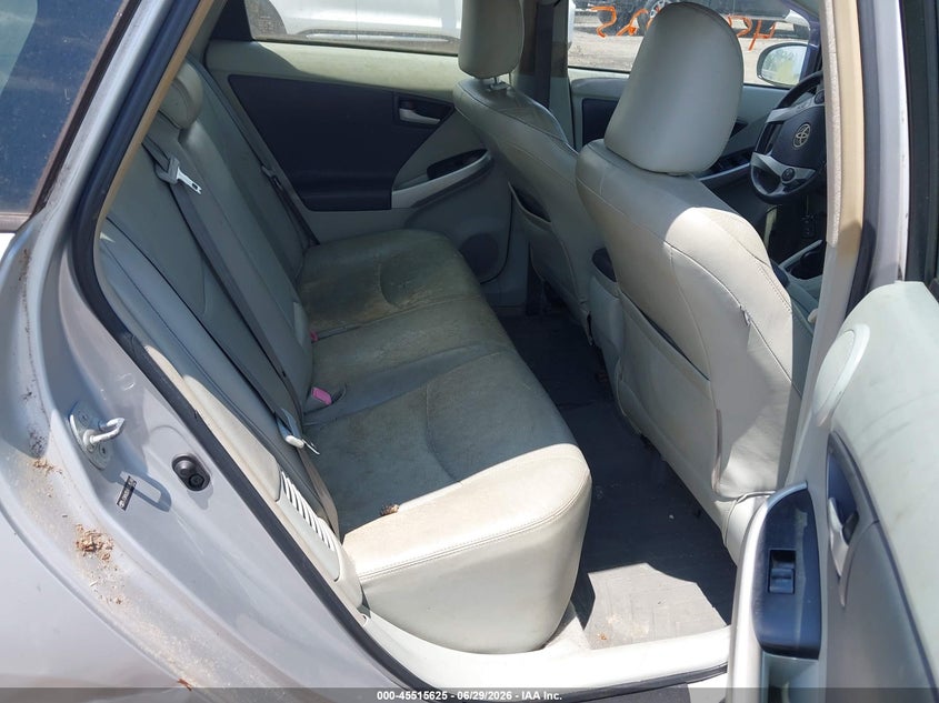 2011 Toyota Prius VIN JTDKN3DU9B0285390 IAAI salvage auction — NORMAL WEAR, Clear (Virginia), sold $1,475 on 2026-07-17 (photo 8)
