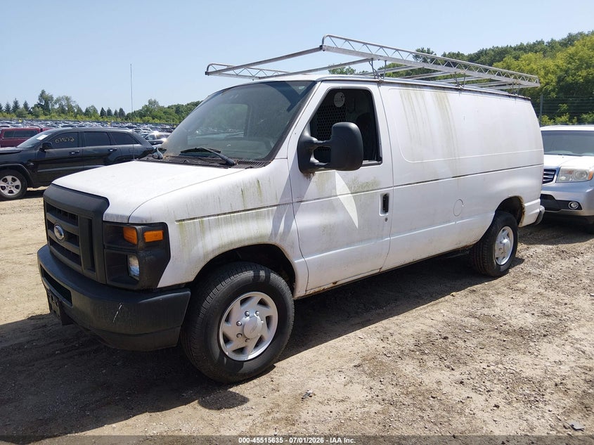 2009 Ford E 250 VIN 1FTNE24L79DA15947 IAAI salvage auction — SIDE, Clear (Illinois), sold $650 on 2026-07-08 (photo 2)