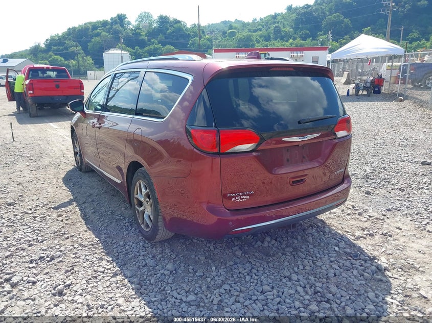 2018 Chrysler Pacifica VIN 2C4RC1GG2JR251603 IAAI salvage auction — FRONT END, Salvage Title, sold $2,150 on 2026-07-11 (photo 3)