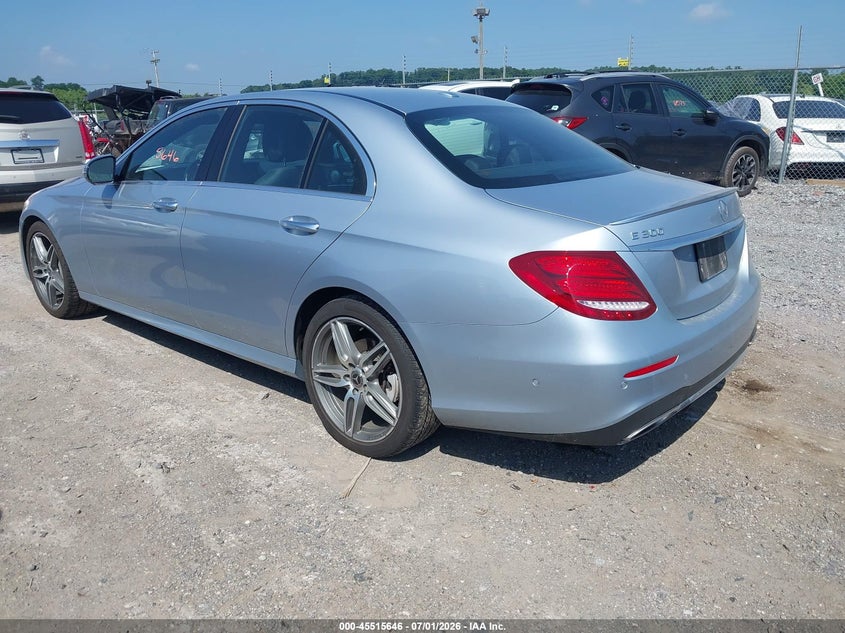 2017 Mercedes-benz E-klasse VIN WDDZF4KB4HA235038 IAAI salvage auction — RIGHT FRONT, Salvage (Pennsylvania), sold $5,400 on 2026-07-22 (photo 3)