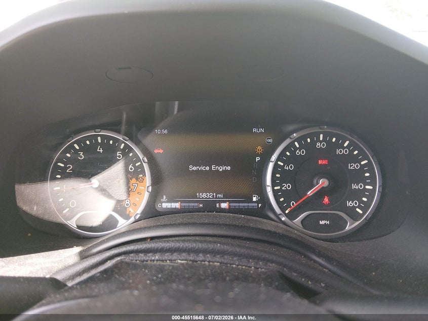 2016 Jeep Renegade VIN ZACCJBDT2GPE23998 IAAI salvage auction — RIGHT FRONT, Salvage (West Virginia), sold $1,250 on 2026-08-12 (photo 7)
