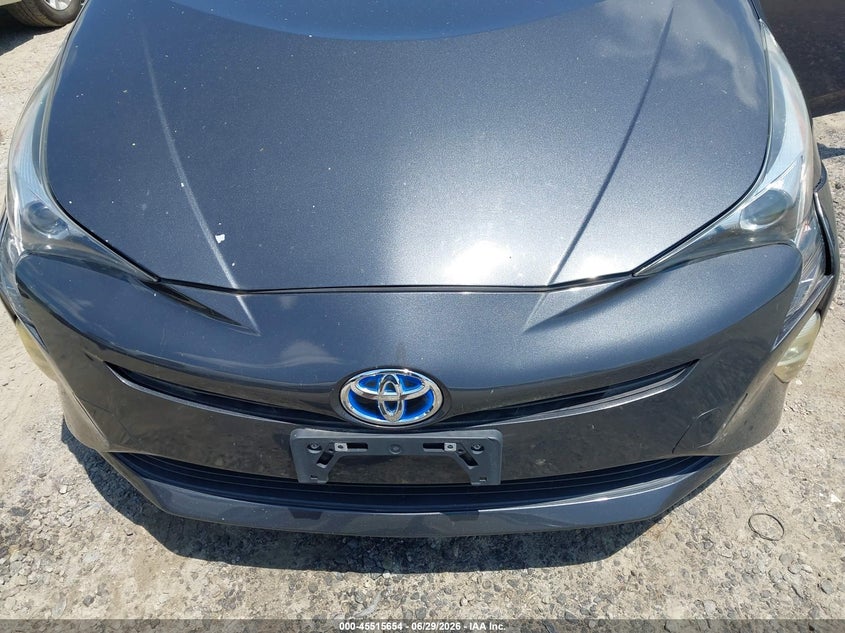 2016 Toyota Prius VIN JTDKBRFU5G3003339 IAAI salvage auction — NORMAL WEAR, Salvage Rebuilt (North Carolina), sold $2,350 on 2026-07-31 (photo 6)