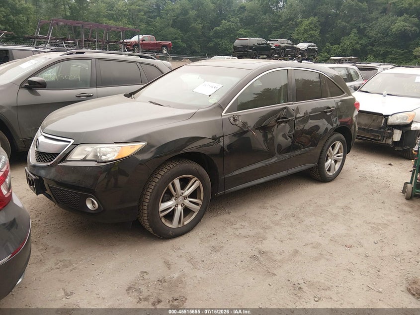 2013 Acura Rdx VIN 5J8TB3H58DL002805 IAAI salvage auction — SIDE, Clear (Massachusetts), sold $1,500 on 2026-07-23 (photo 2)