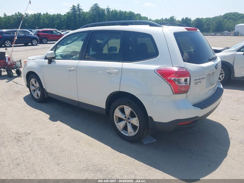 2015 Subaru Forester VIN JF2SJAFC9FH566747 IAAI salvage auction — NORMAL WEAR, Clear (Massachusetts), sold $700 on 2026-07-31 (photo 3)