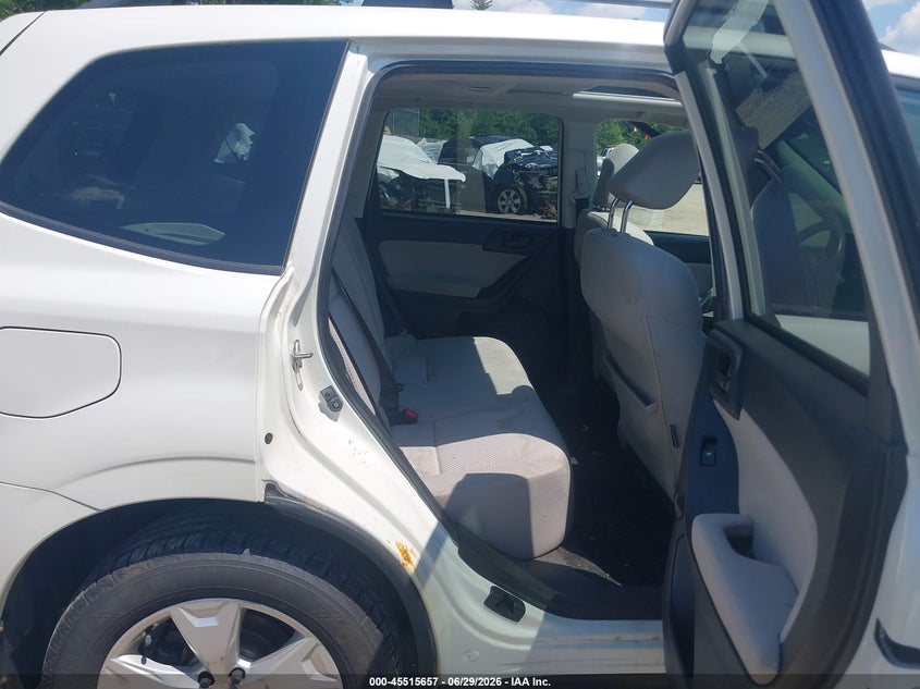 2015 Subaru Forester VIN JF2SJAFC9FH566747 IAAI salvage auction — NORMAL WEAR, Clear (Massachusetts), sold $700 on 2026-07-31 (photo 8)