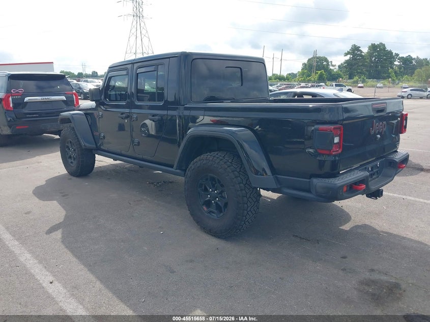 2020 Jeep Gladiator VIN 1C6JJTBG0LL117083 IAAI salvage auction — MECHANICAL, Salvage (Tennessee), sold $14,400 on 2026-07-23 (photo 3)