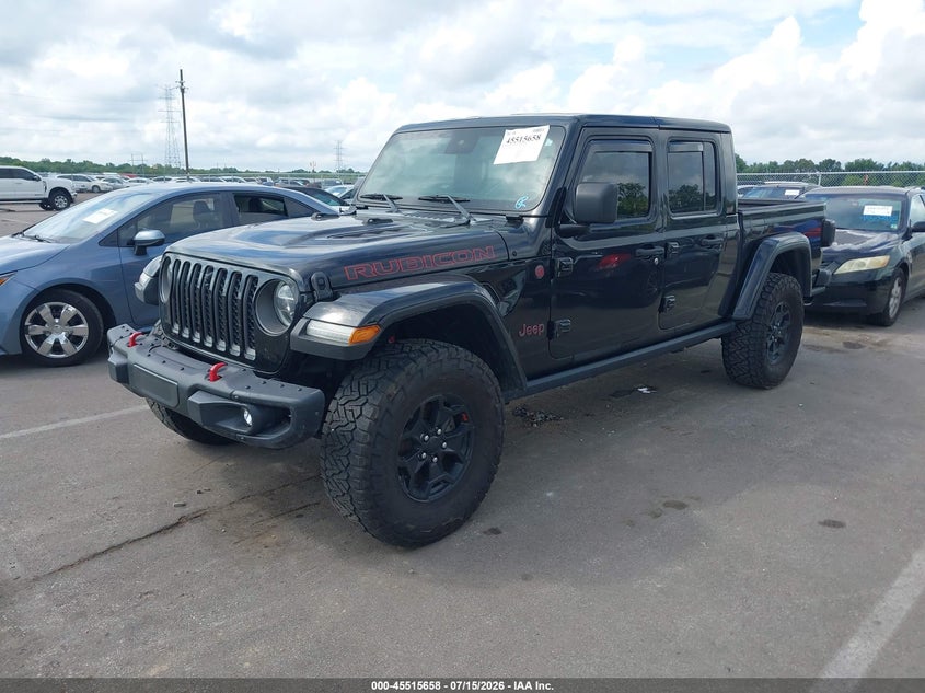 2020 Jeep Gladiator VIN 1C6JJTBG0LL117083 IAAI salvage auction — MECHANICAL, Salvage (Tennessee), sold $14,400 on 2026-07-23 (photo 6)
