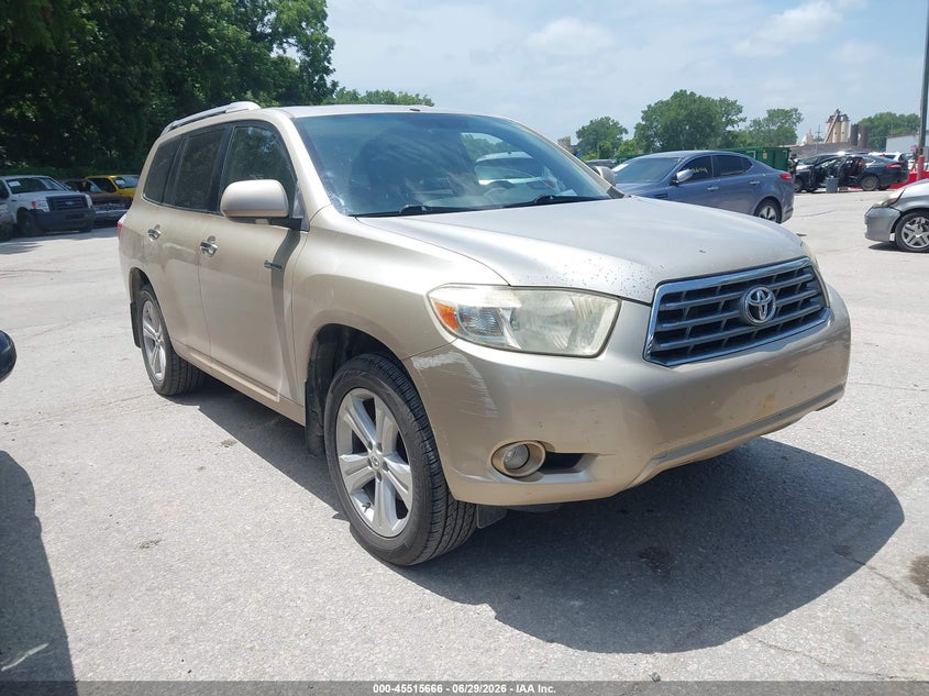 2008 Toyota Highlander VIN JTEES42A282099879 IAAI salvage auction — NORMAL WEAR, Clear (Kansas), sold $2,050 on 2026-07-29 (photo 1)