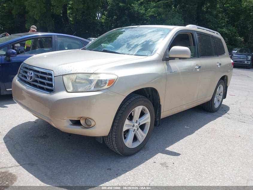 2008 Toyota Highlander VIN JTEES42A282099879 IAAI salvage auction — NORMAL WEAR, Clear (Kansas), sold $2,050 on 2026-07-29 (photo 2)