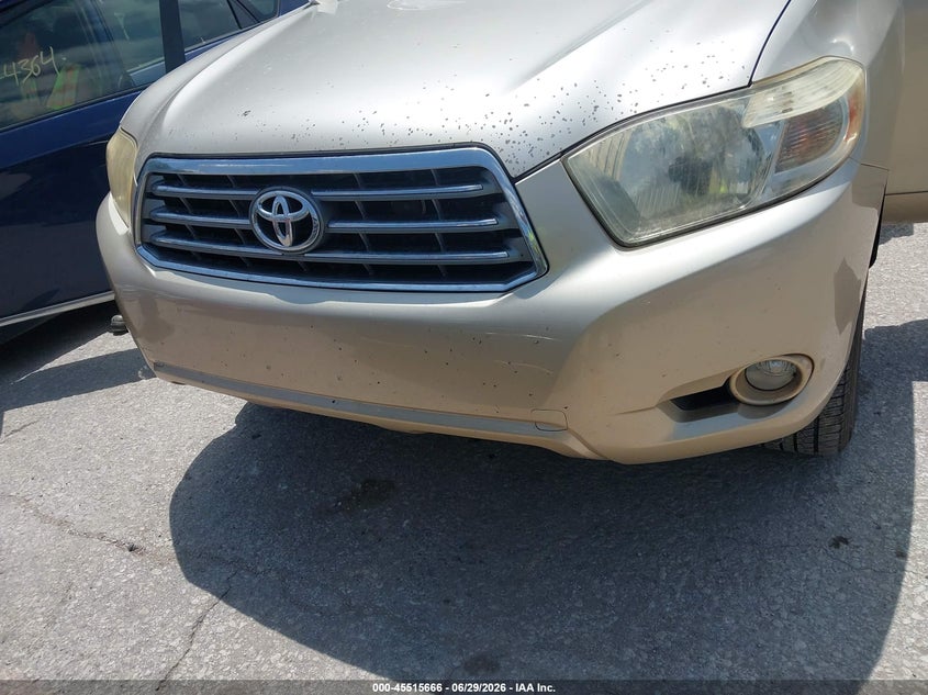 2008 Toyota Highlander VIN JTEES42A282099879 IAAI salvage auction — NORMAL WEAR, Clear (Kansas), sold $2,050 on 2026-07-29 (photo 6)