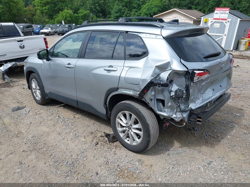 2025 Toyota Corolla cross VIN 7MUBAABG6SV121210 IAAI salvage auction — REAR END, Wait Title, sold $8,700 on 2026-09-02 (photo 3)