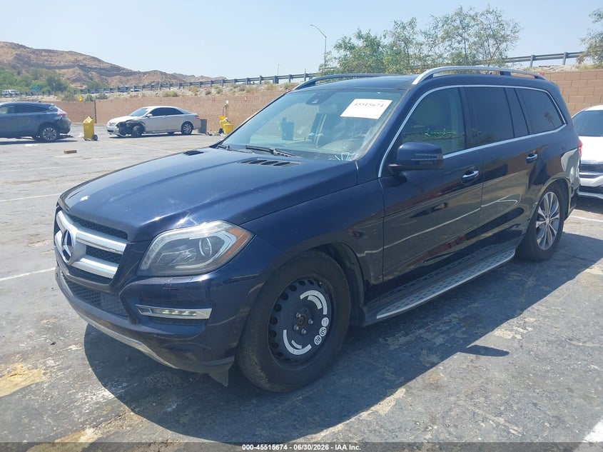 2013 Mercedes-benz Gl-klasse VIN 4JGDF7CE6DA264934 IAAI salvage auction — NORMAL WEAR, Clear (Texas), sold $1,600 on 2026-07-25 (photo 2)