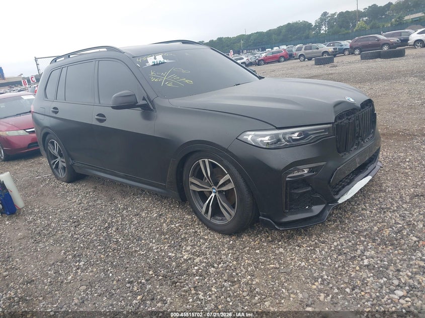 2019 BMW X7 VIN 5UXCW2C56KL089510 — IAAI salvage auction photo