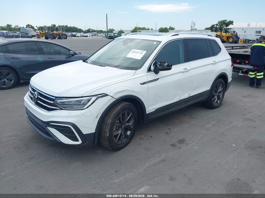 2022 Volkswagen Tiguan VIN 3VV3B7AX5NM047381 IAAI salvage auction — FRONT END, Rebuildable (Florida), sold $7,300 on 2026-07-29 (photo 2)