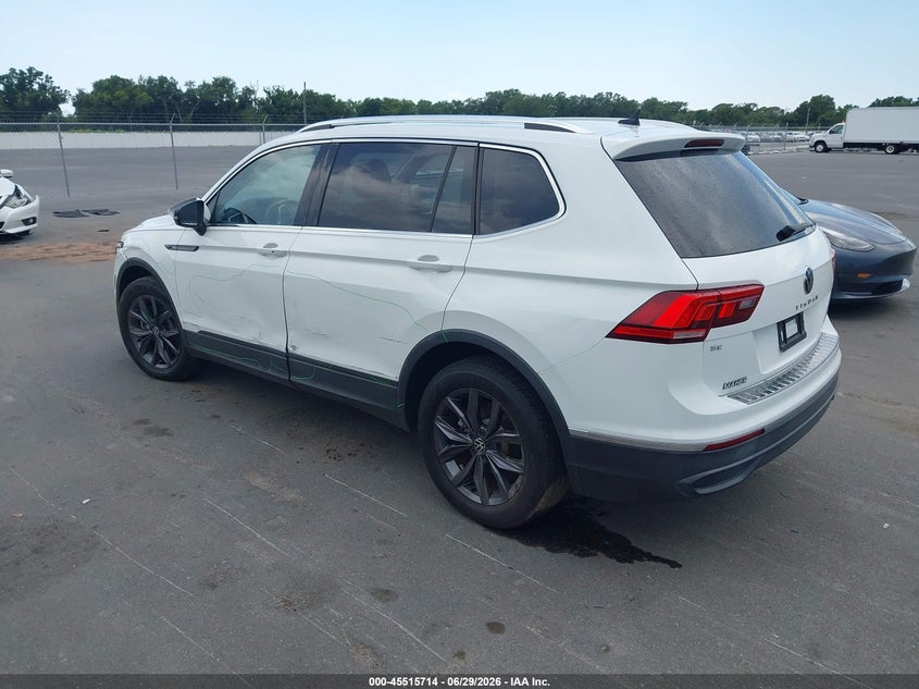 2022 Volkswagen Tiguan VIN 3VV3B7AX5NM047381 IAAI salvage auction — FRONT END, Rebuildable (Florida), sold $7,300 on 2026-07-29 (photo 3)