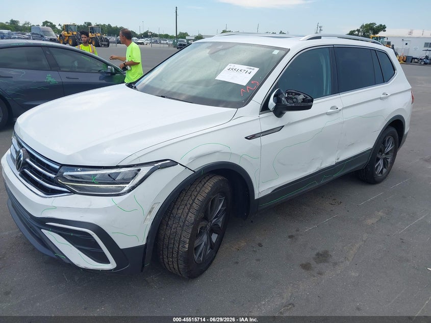 2022 Volkswagen Tiguan VIN 3VV3B7AX5NM047381 IAAI salvage auction — FRONT END, Rebuildable (Florida), sold $7,300 on 2026-07-29 (photo 6)