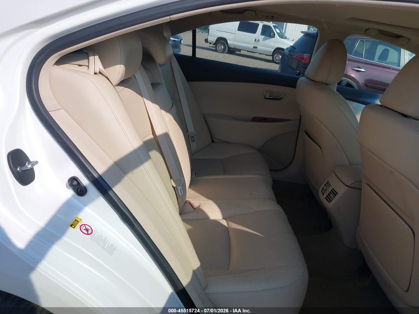 2012 Lexus ES VIN JTHBK1EG8C2475479 IAAI salvage auction — RIGHT FRONT, Salvage Title, sold $2,150 on 2026-07-31 (photo 8)