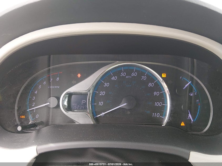 2013 Toyota Sienna VIN 5TDYK3DC4DS361298 IAAI salvage auction — FRONT END, Salvage (Kansas), sold $2,225 on 2026-08-01 (photo 7)