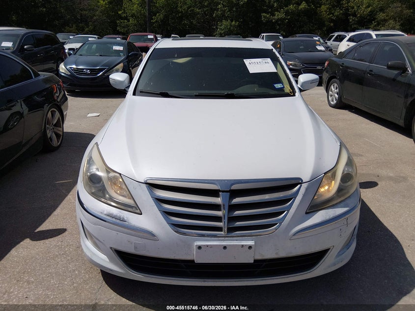 2013 Hyundai Genesis VIN KMHGC4DD2DU258542 IAAI salvage auction — NORMAL WEAR, Original (Texas), sold $700 on 2026-07-20 (photo 6)