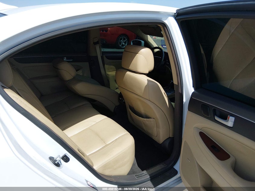 2013 Hyundai Genesis VIN KMHGC4DD2DU258542 IAAI salvage auction — NORMAL WEAR, Original (Texas), sold $700 on 2026-07-20 (photo 8)