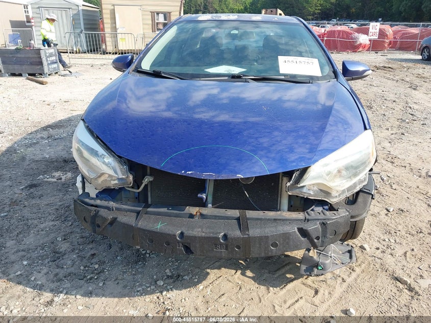 2015 Toyota Corolla VIN 5YFBURHE3FP231278 IAAI salvage auction — FRONT END, Salvage (Georgia), sold $2,800 on 2026-08-01 (photo 6)