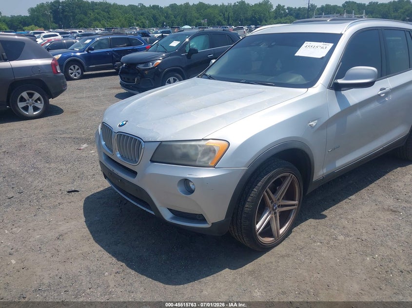 2011 BMW X3 VIN 5UXWX5C59BL701601 IAAI salvage auction — NORMAL WEAR, Clear (Maryland), sold $800 on 2026-07-20 (photo 6)