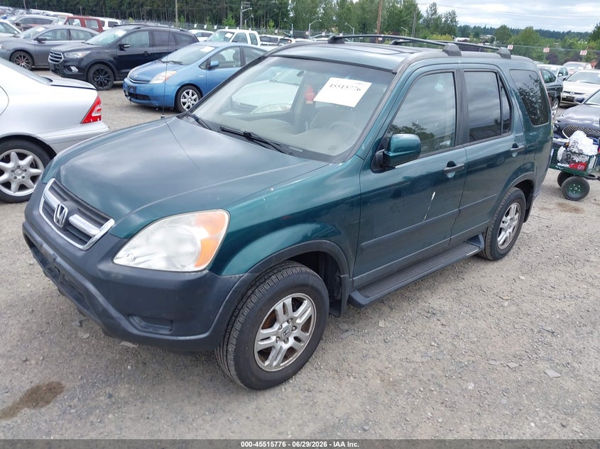 2003 Honda Cr-v VIN JHLRD78813C032136 IAAI salvage auction — NORMAL WEAR, Clear (Washington), sold $750 on 2026-07-29 (photo 2)