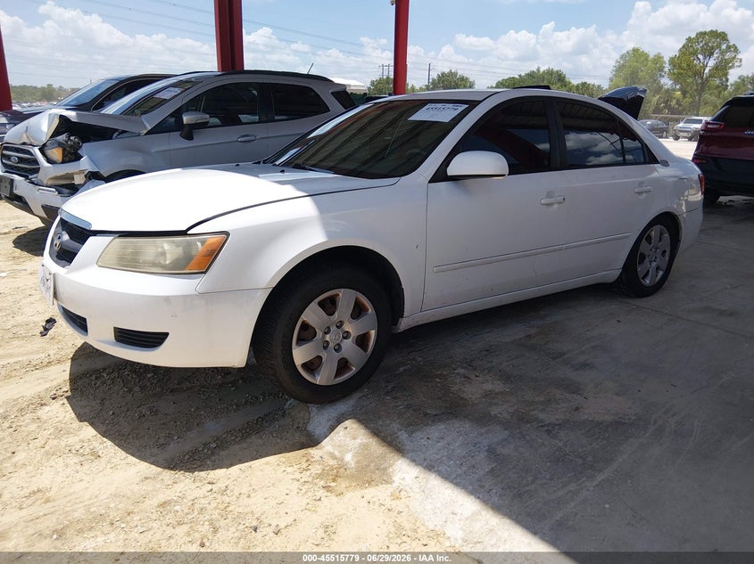 2008 Hyundai Sonata VIN 5NPET46C38H344510 IAAI salvage auction — RIGHT REAR, Rebuildable (Florida), sold $375 on 2026-07-14 (photo 2)