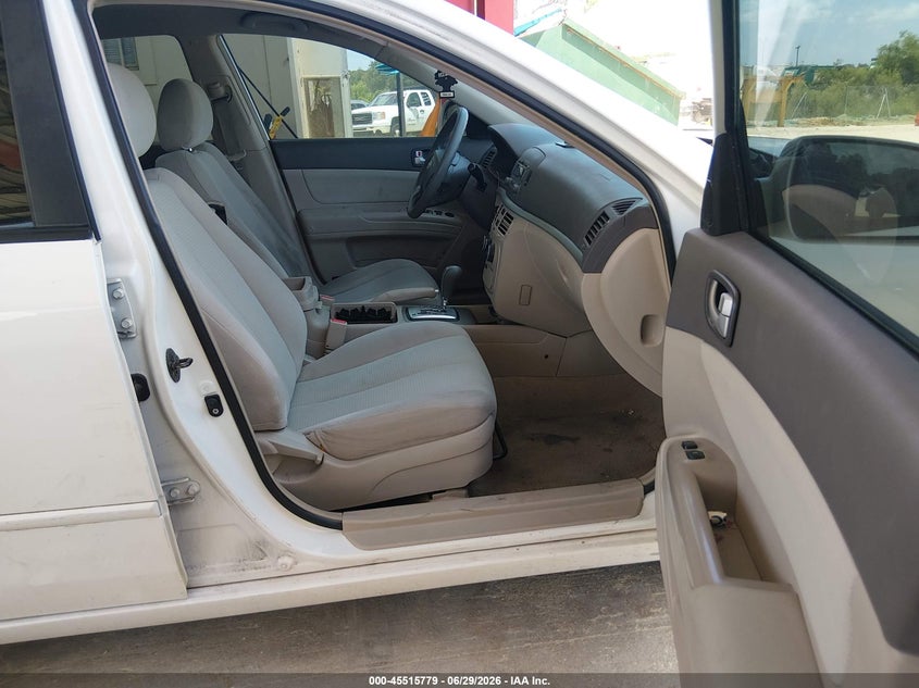 2008 Hyundai Sonata VIN 5NPET46C38H344510 IAAI salvage auction — RIGHT REAR, Rebuildable (Florida), sold $375 on 2026-07-14 (photo 5)