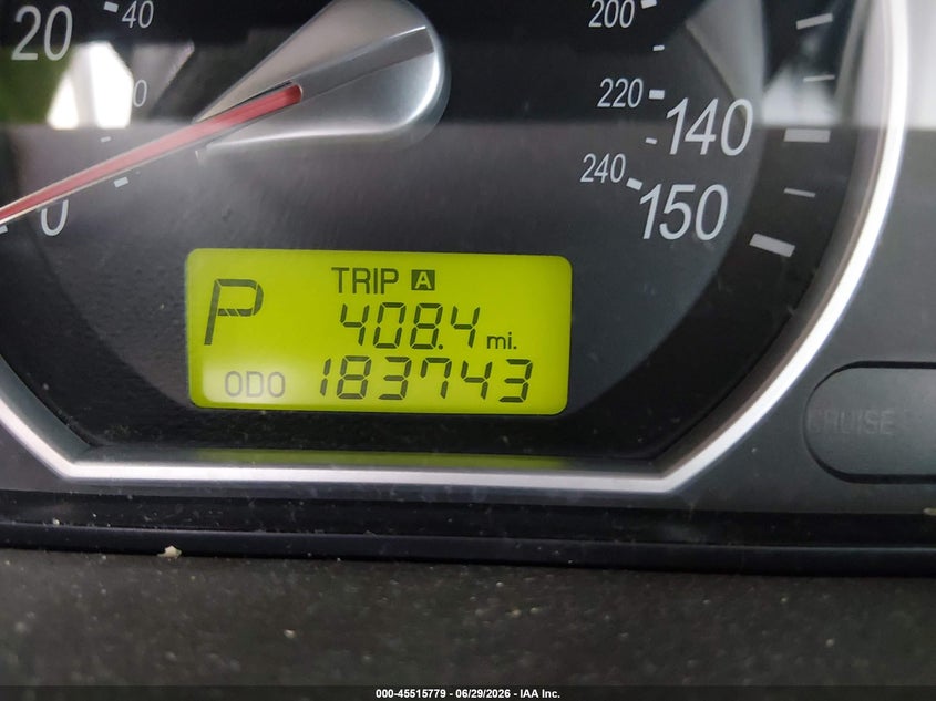 2008 Hyundai Sonata VIN 5NPET46C38H344510 IAAI salvage auction — RIGHT REAR, Rebuildable (Florida), sold $375 on 2026-07-14 (photo 7)