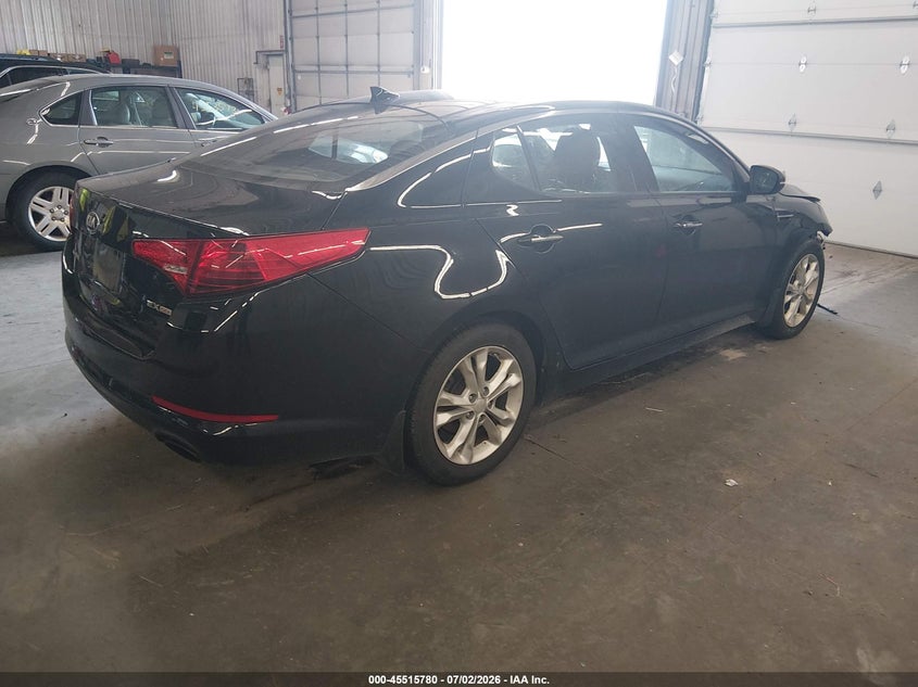 2013 Kia Optima VIN 5XXGN4A78DG220719 IAAI salvage auction — RIGHT FRONT, Parts Only Bos (Minnesota), sold $375 on 2026-07-21 (photo 4)