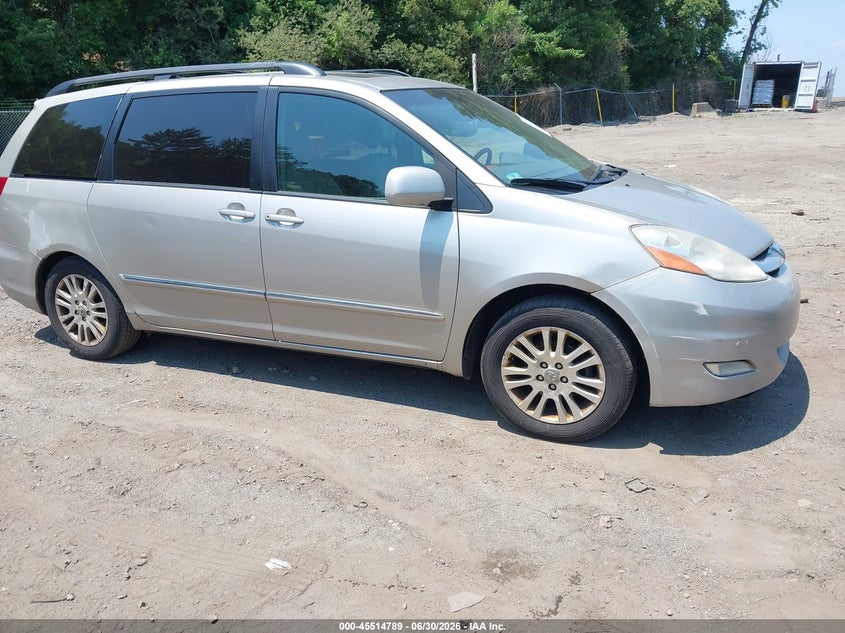 2008 Toyota Sienna VIN 5TDZK22C88S150886 IAAI salvage auction — NORMAL WEAR, Clear (Massachusetts), sold $1,025 on 2026-07-07 (photo 1)