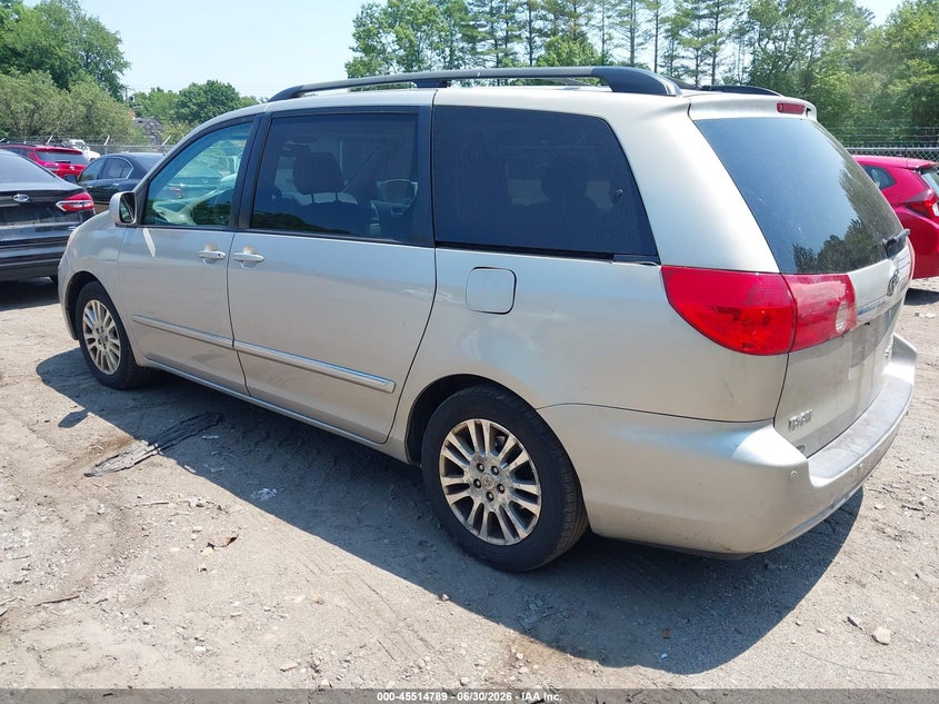 2008 Toyota Sienna VIN 5TDZK22C88S150886 IAAI salvage auction — NORMAL WEAR, Clear (Massachusetts), sold $1,025 on 2026-07-07 (photo 3)