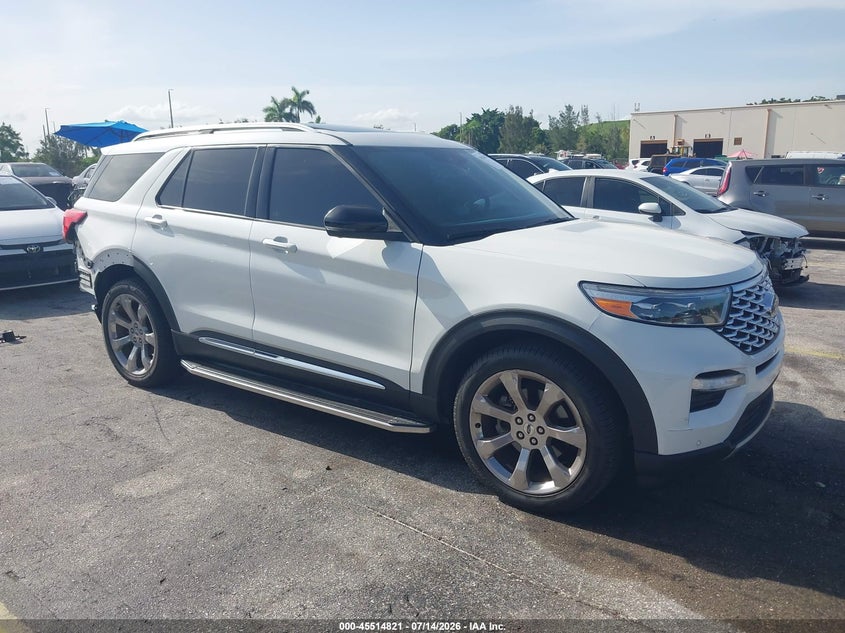 2020 Ford Explorer VIN 1FM5K8HC7LGB90187 — IAAI salvage auction photo