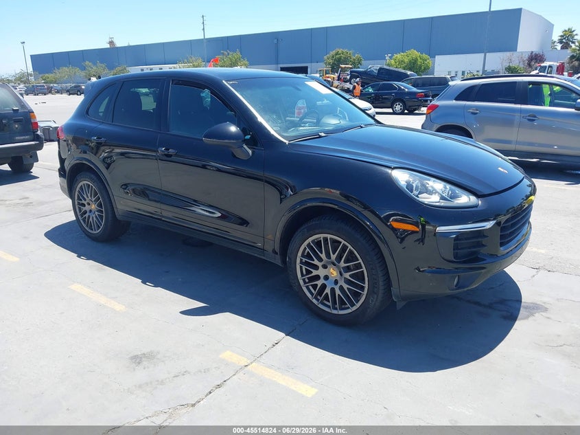 2017 Porsche Cayenne VIN WP1AA2A22HKA87475 IAAI salvage auction — NORMAL WEAR, Clear - Dealer Only (California), sold $1,750 on 2026-07-29 (photo 1)
