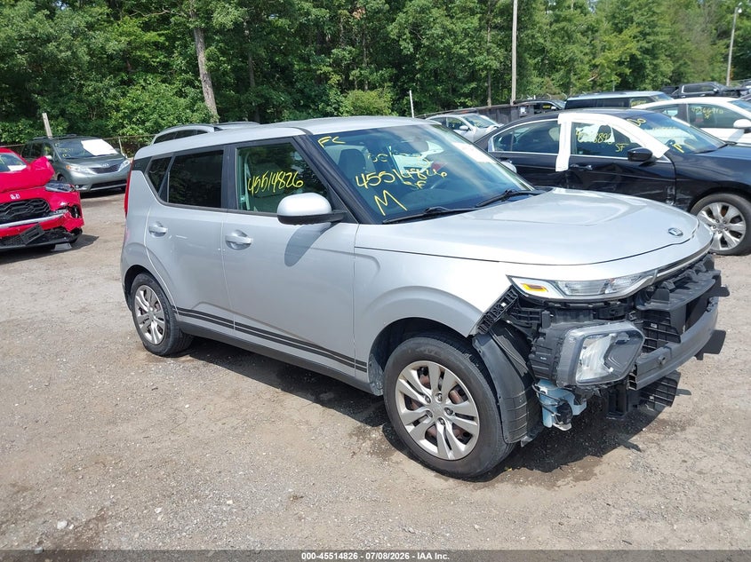 2020 Kia Soul VIN KNDJ23AUXL7091940 IAAI salvage auction — FRONT END, Salvage - Greater Than 75% (Maryland), sold $2,150 on 2026-07-22 (photo 1)