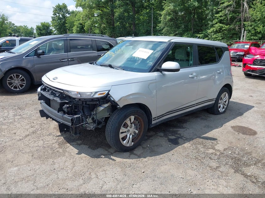 2020 Kia Soul VIN KNDJ23AUXL7091940 IAAI salvage auction — FRONT END, Salvage - Greater Than 75% (Maryland), sold $2,150 on 2026-07-22 (photo 2)
