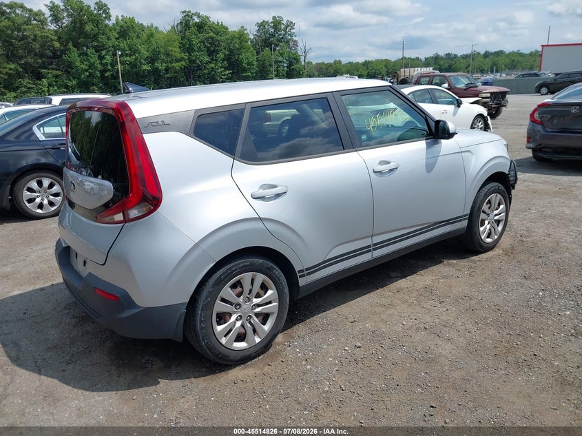 2020 Kia Soul VIN KNDJ23AUXL7091940 IAAI salvage auction — FRONT END, Salvage - Greater Than 75% (Maryland), sold $2,150 on 2026-07-22 (photo 4)
