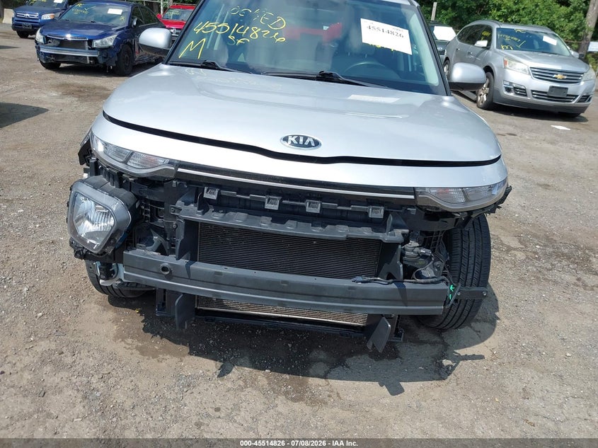 2020 Kia Soul VIN KNDJ23AUXL7091940 IAAI salvage auction — FRONT END, Salvage - Greater Than 75% (Maryland), sold $2,150 on 2026-07-22 (photo 6)
