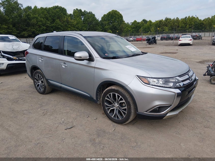 2018 Mitsubishi Outlander VIN JA4AZ3A32JJ003606 IAAI salvage auction — ROOF, Clear (Tennessee), sold $25 on 2026-07-29 (photo 1)