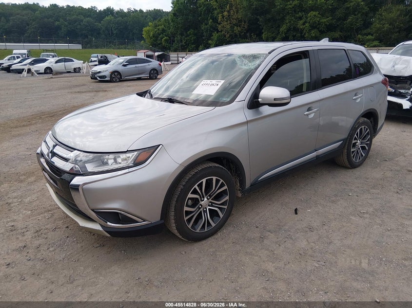 2018 Mitsubishi Outlander VIN JA4AZ3A32JJ003606 IAAI salvage auction — ROOF, Clear (Tennessee), sold $25 on 2026-07-29 (photo 2)