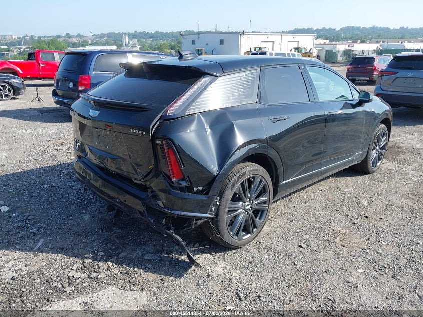 2025 Cadillac Optiq VIN 3GYK3GMR6SS240015 IAAI salvage auction — FRONT END, Wait Title, sold $12,400 on 2026-09-04 (photo 4)