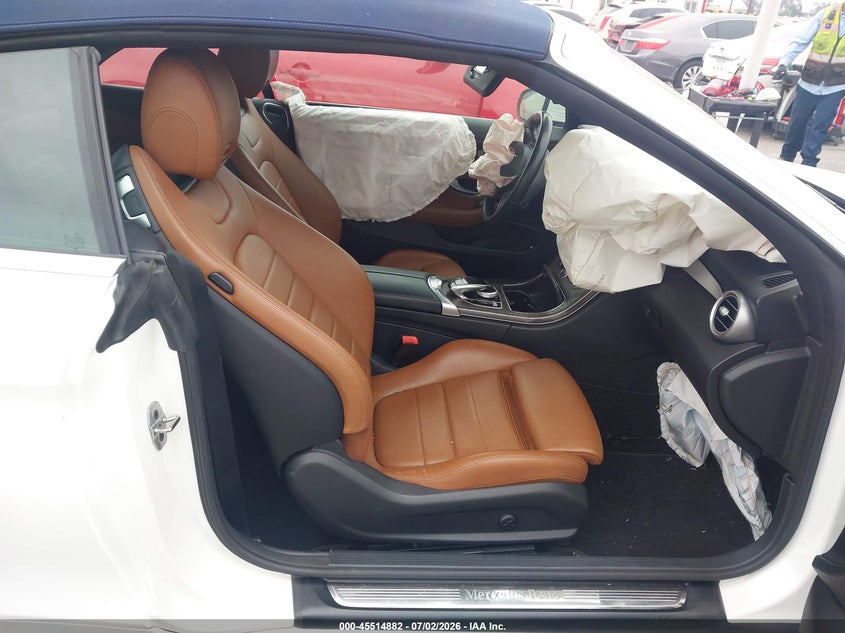 2018 Mercedes-benz C-klasse VIN WDDWK4KB9JF700596 IAAI salvage auction — RIGHT FRONT, Salvage (California), sold $7,100 on 2026-08-06 (photo 5)