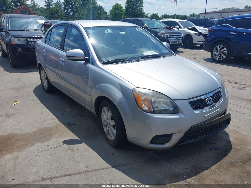 2011 Kia Rio VIN KNADH4A30B6912523 IAAI salvage auction — NORMAL WEAR, Clear-Dealer Only (North Carolina), sold $550 on 2026-07-29 (photo 1)
