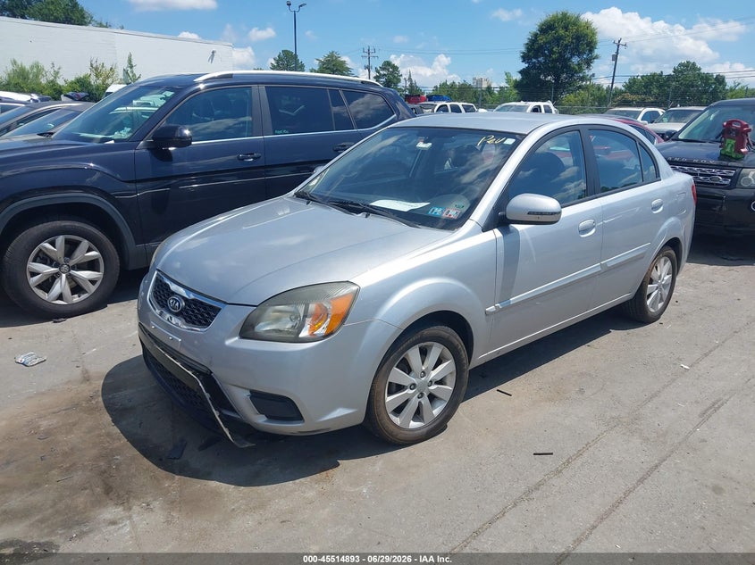 2011 Kia Rio VIN KNADH4A30B6912523 IAAI salvage auction — NORMAL WEAR, Clear-Dealer Only (North Carolina), sold $550 on 2026-07-29 (photo 2)