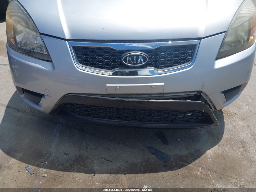 2011 Kia Rio VIN KNADH4A30B6912523 IAAI salvage auction — NORMAL WEAR, Clear-Dealer Only (North Carolina), sold $550 on 2026-07-29 (photo 6)