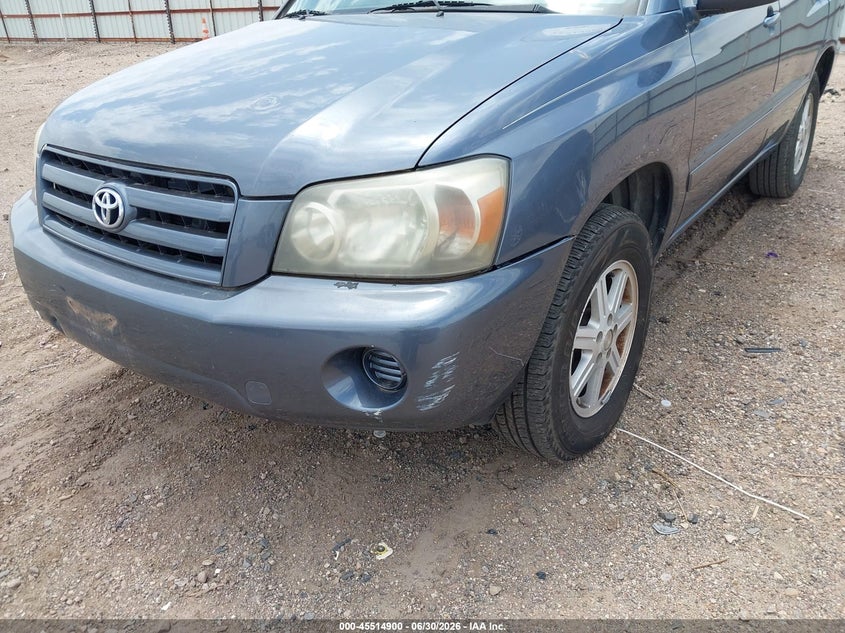 2004 Toyota Highlander VIN JTEDP21A740019677 IAAI salvage auction — NORMAL WEAR, Original (Texas), sold $725 on 2026-07-20 (photo 6)