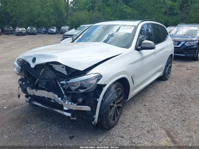 2019 BMW X3 VIN 5UXTS3C55K0Z06839 IAAI salvage auction — FRONT END, Salvage (Ohio), sold $5,900 on 2026-07-21 (photo 2)