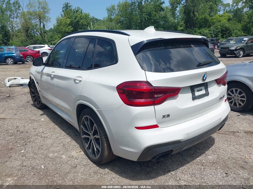 2019 BMW X3 VIN 5UXTS3C55K0Z06839 IAAI salvage auction — FRONT END, Salvage (Ohio), sold $5,900 on 2026-07-21 (photo 3)